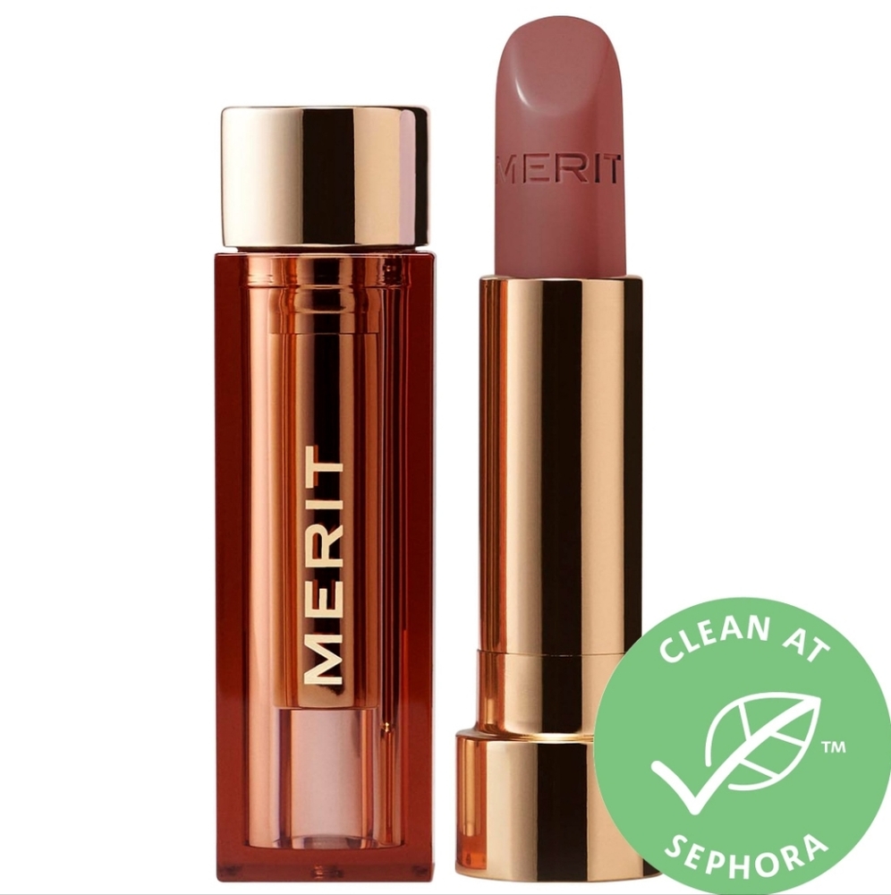 Merit Signature Lip Lightweight Lipstick.